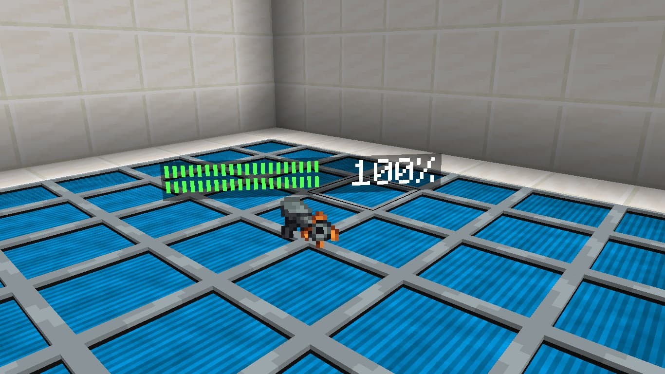 A Portal Tool recharging on a Pad Charger.