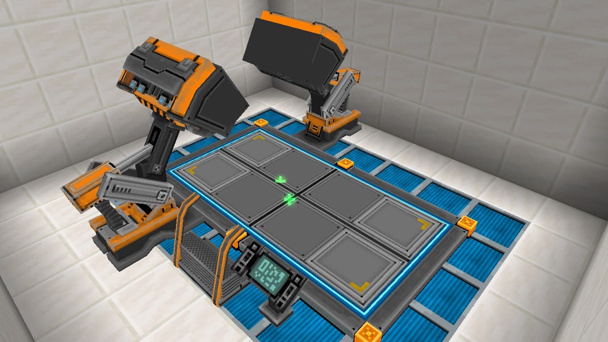 An empty Space Elevator, ready to launch or receive a warp.