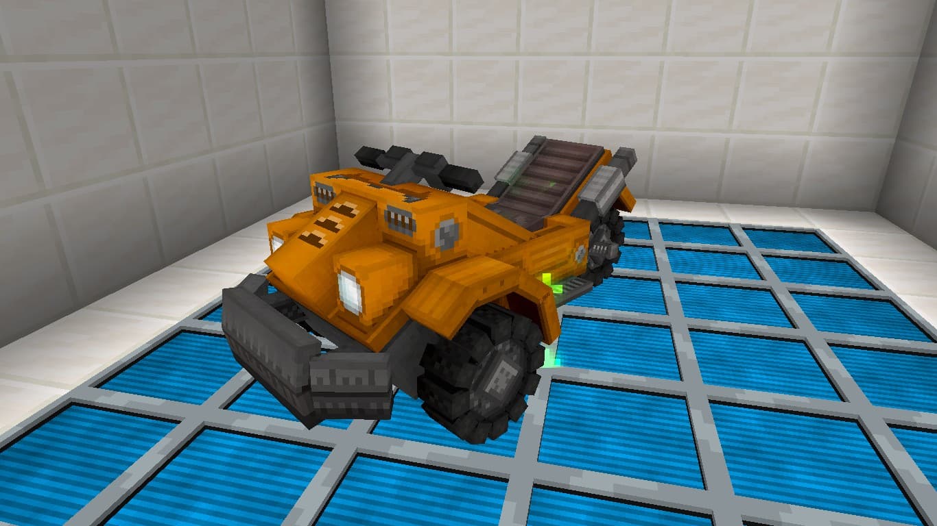 The Tricycle parked on Pad Chargers.
