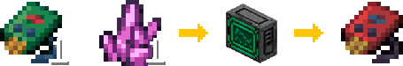 Crafting recipe for the Advanced Circuit