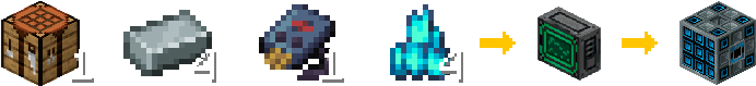 Crafting recipe for the Crafter Controller