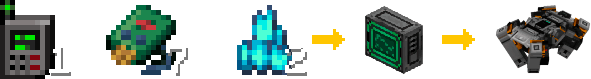 Crafting recipe for the Forcefield & Hunters