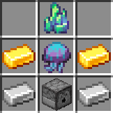 Crafting grid for the Interdimensional Transmutter