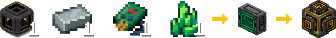 Crafting recipe for the Pipe Filter