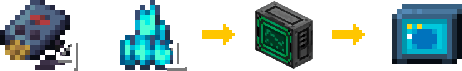 Crafting recipe for the Machine Tablet